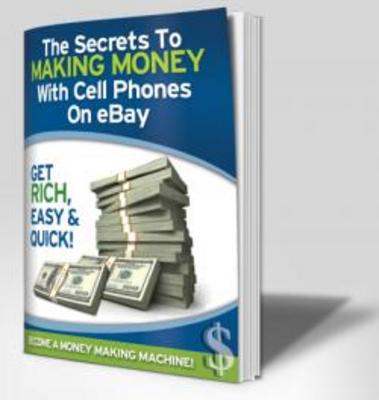 Product picture making money with cellphones on making  eBay. Once
